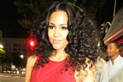 Rosa Acosta Looking Delicious In Red Dress