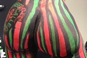 Stephanie Santiago in Body Paint